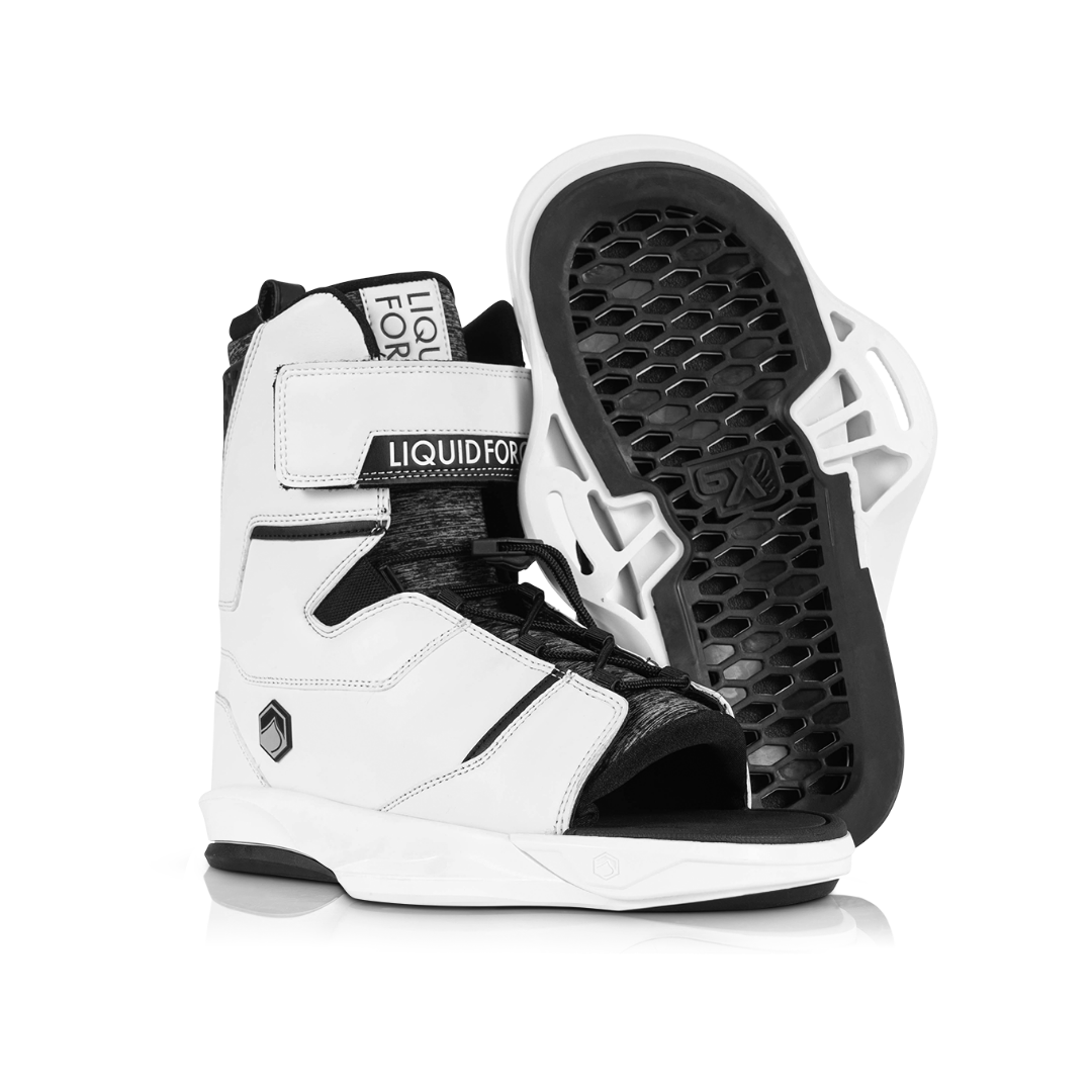 Liquid Force M. E. Wakeboard w/ Scan 6X OT Boots Package