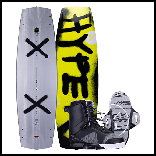 Hyperlite Blueprint Wakeboard w/ Team X Bindings Package | Pre-Order