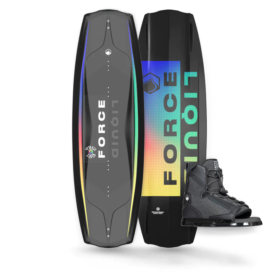 Liquid Force Trip Wakeboard w/ Index Boots Package