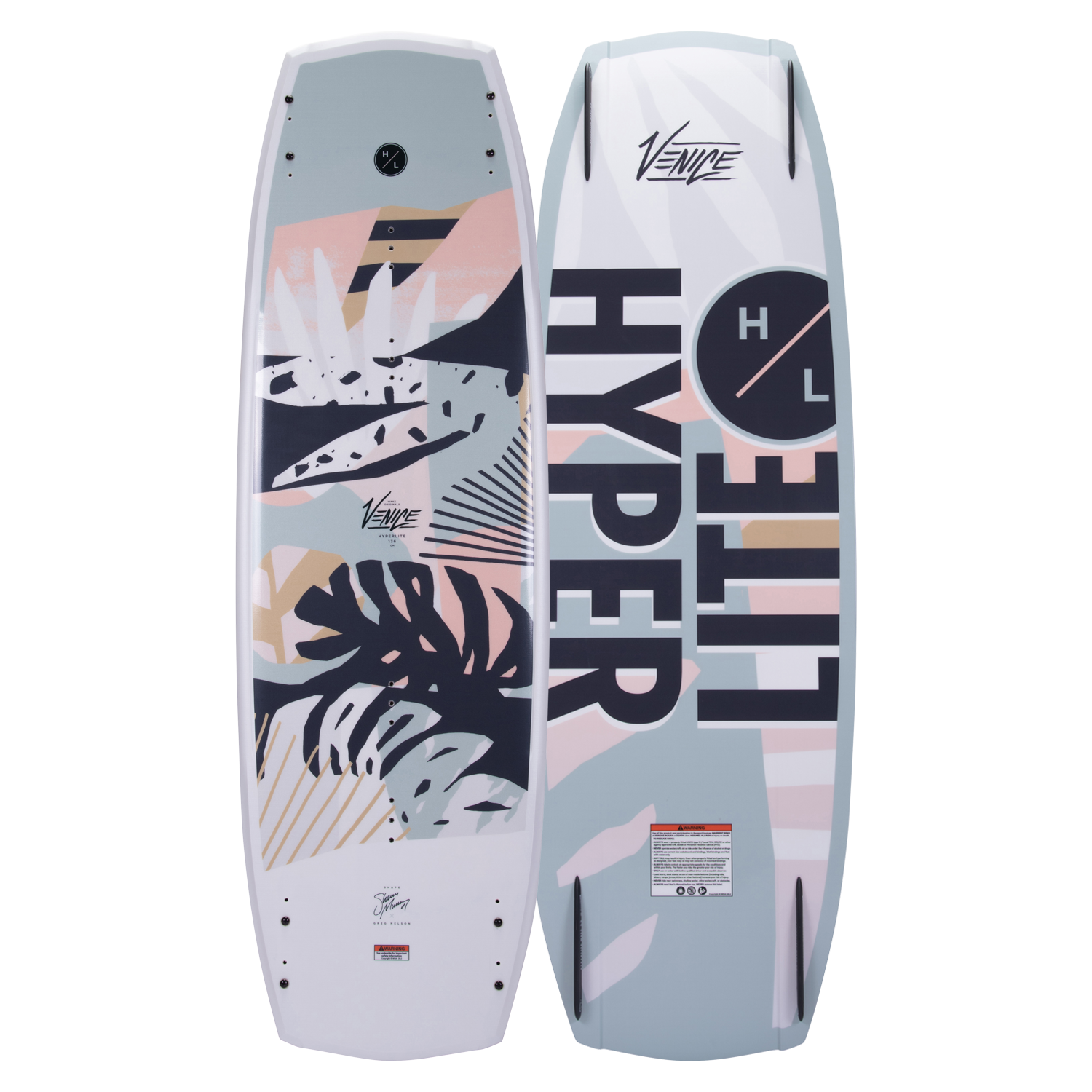 Hyperlite Venice Women's Wakeboard w/ Viva Bindings Package